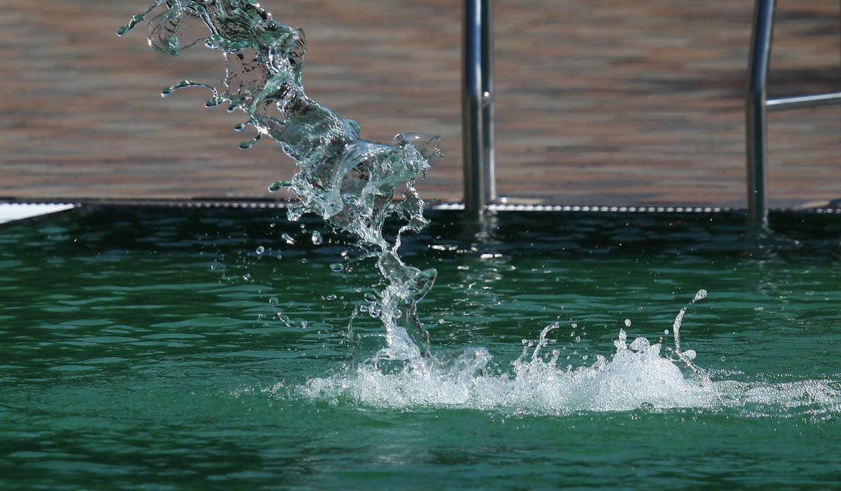Chemiefreies Wasser im Naturbad