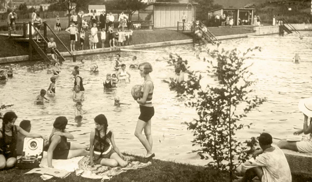 Geschichte Naturbad Ebrach Schwimmbad